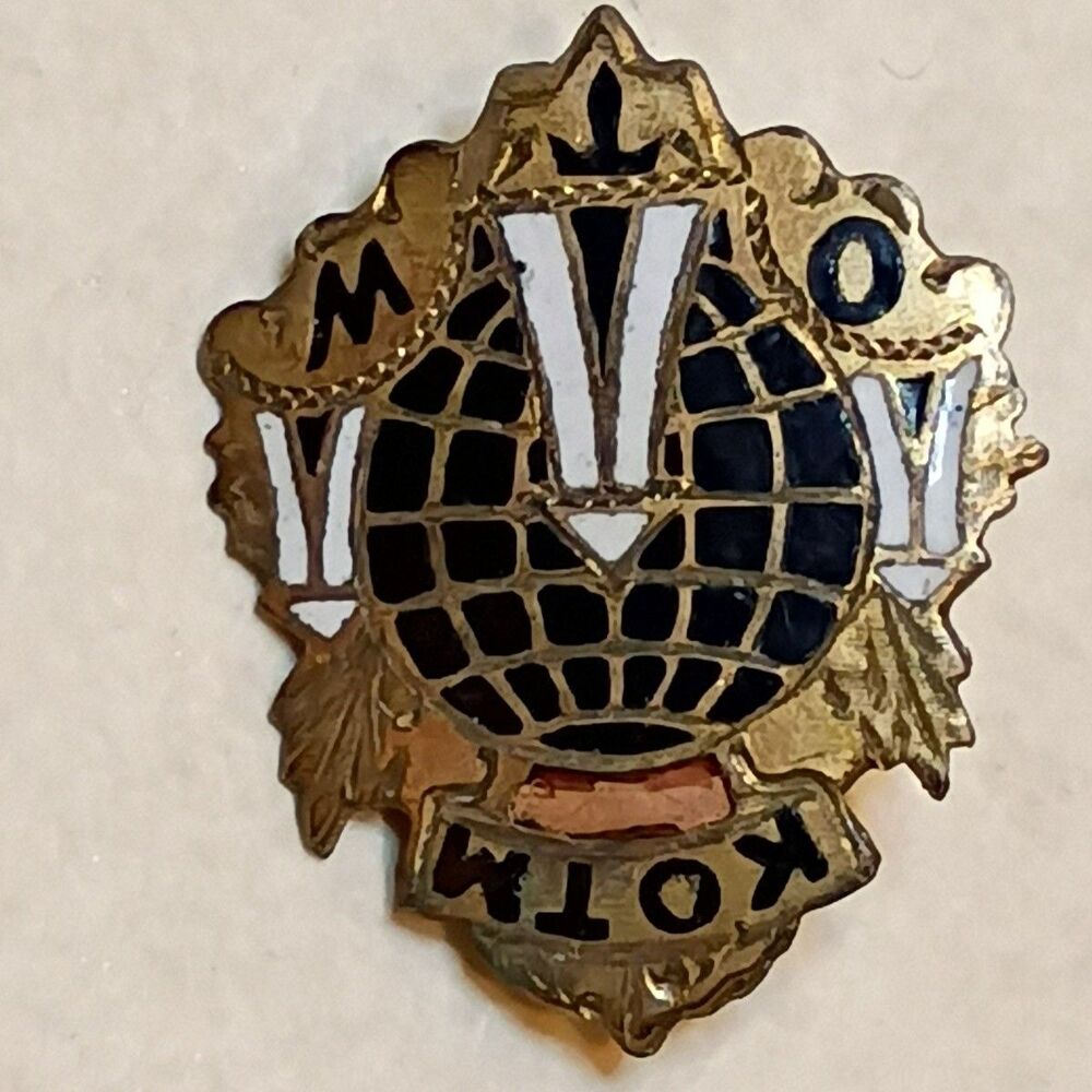 KNIGHTS OF THE MACCABEES - KOTM Tent OTW Vintage PIN